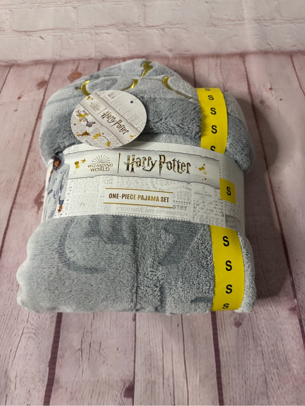 Harry Potter Wizarding World One-Piece Pajama Set S